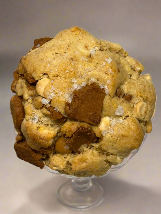 White Chocolate Biscoff Cookie